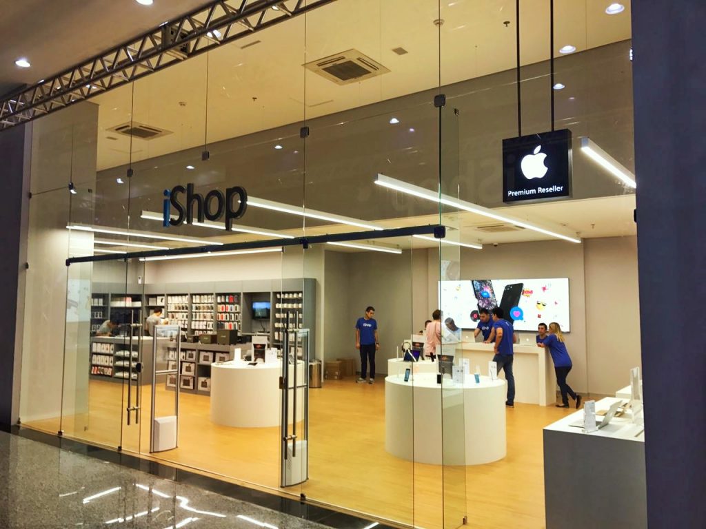 iShop, única loja exclusiva da Apple em Ciudad del Este conta com excelente espaço para os visitantes